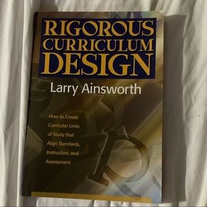 Rigorous Curriculum Design book